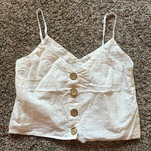 Reformation linen top